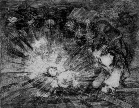 Офорт И Аквитанта Goya - Si resuscitarà