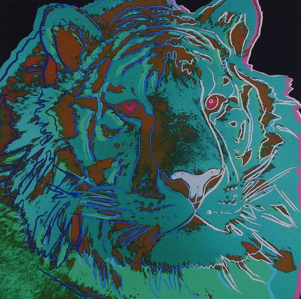 Сериграфия Warhol - Siberian Tiger