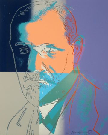 Сериграфия Warhol - Sigmund Freud, II.235 from Ten Painters of Jews in the Twentieth Century