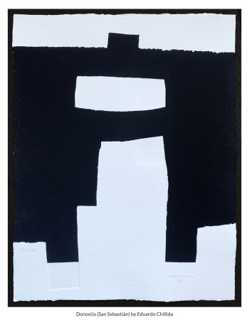 Сериграфия Chillida - Sin titulo
