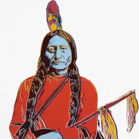 Сериграфия Warhol - Sitting Bull (FS IIA.70)