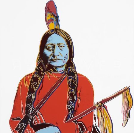 Сериграфия Warhol - Sitting Bull (FS IIA.70)