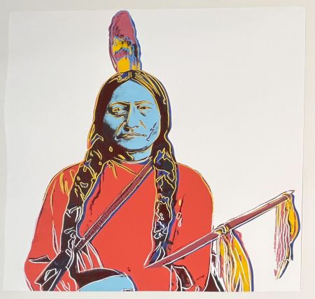 Сериграфия Warhol - Sitting Bull (FS IIA.70)