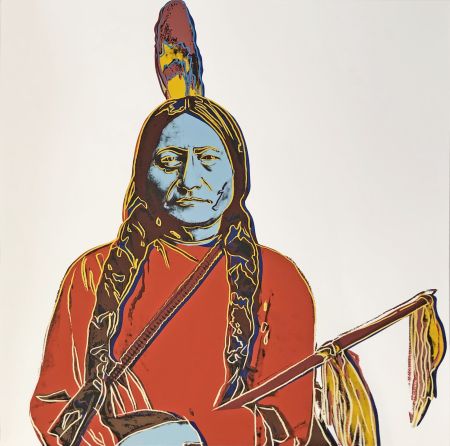 Сериграфия Warhol - Sitting Bull (FS IIA.70)