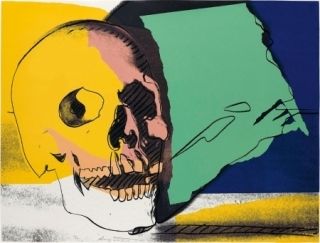 Сериграфия Warhol - Skull 158 by Andy Warhol 