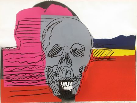Сериграфия Warhol - Skull (FS II.159)