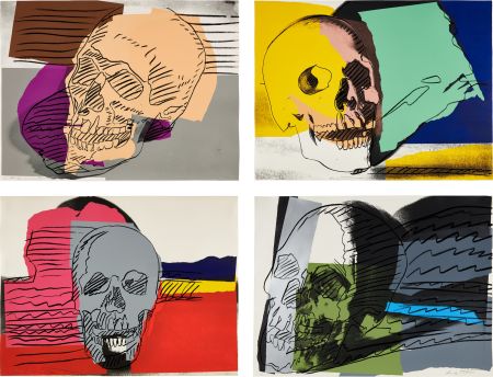 Сериграфия Warhol - Skulls Complete Portfolio (FS II.157-160)
