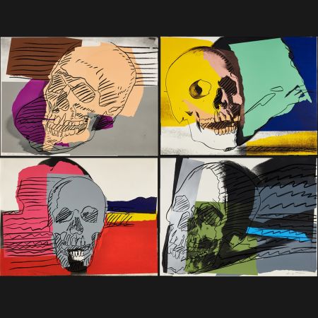 Сериграфия Warhol - Skulls Complete Portfolio (FS II.157-160)