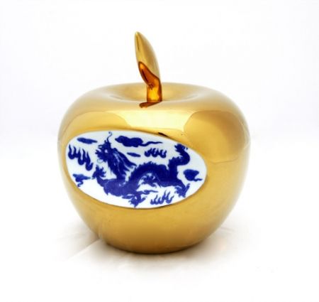 Керамика Lihong - Small Apple – gold