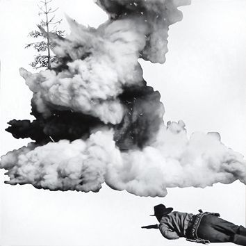 Литография Baldessari - Smoke, Tree, Shadow and Person