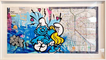 Нет Никаких Технических Fat - Smurfs (Metro Map of Paris)