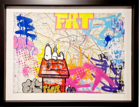 Нет Никаких Технических Fat - Snoopy - I Love My Job (Metro Map of Paris)