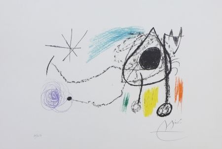 Литография Miró - Sobreteixims i escultures