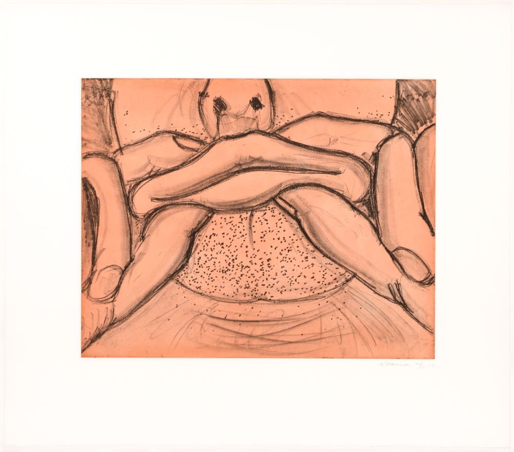 Офорт Nauman - Soft Ground Etching - Coral