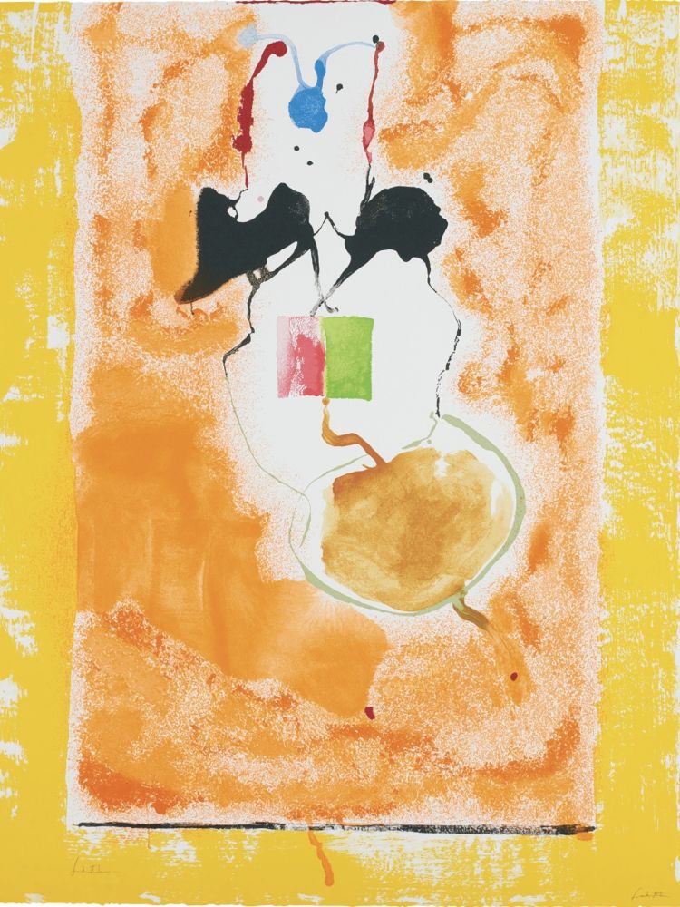 Сериграфия Frankenthaler - Solar Imp