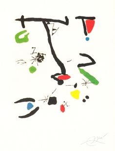 Гравюра Miró - Son Abrines