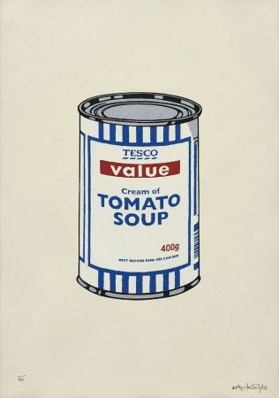 Фототипия Banksy - Soup Can