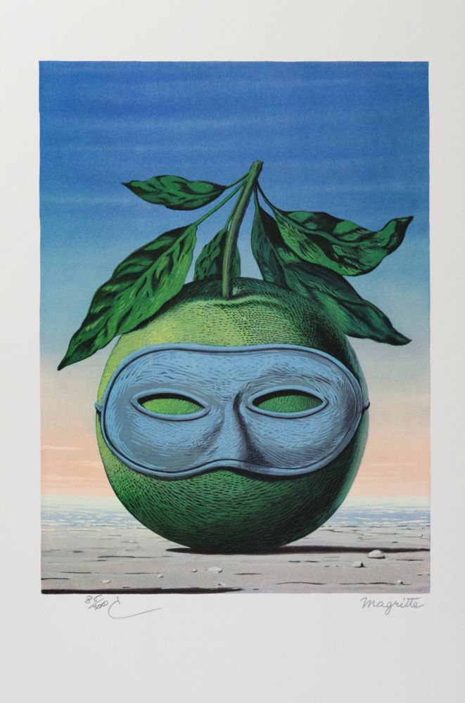 Литография Magritte - Souvenir de Voyage (Memory of a Voyage)