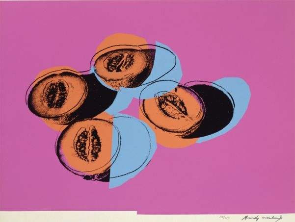 Сериграфия Warhol - Space Fruit: Cantaloupes II (FS II.198)