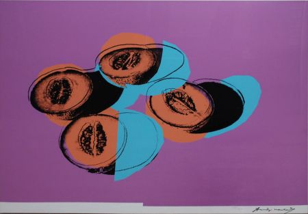 Сериграфия Warhol - Space Fruit: Cantaloupes II (FS II.198)