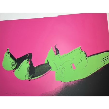 Сериграфия Warhol - Space Fruit: Pears (FS II.203)