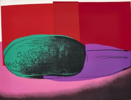 Сериграфия Warhol - Space Fruit: Watermelon