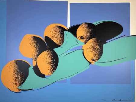 Сериграфия Warhol - Space Fruits: Cantaloupes I, II.201 from the Space Fruits: Still Lifes portfolio