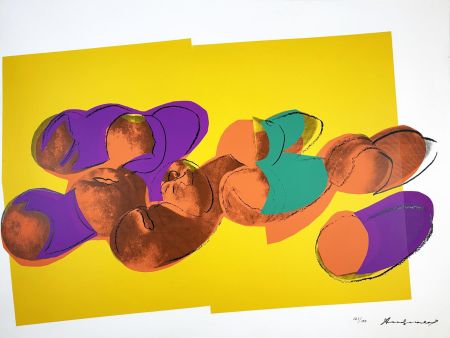 Сериграфия Warhol - Space Fruits: Peaches II, II.202 from the Space Fruits: Still Lifes portfolio