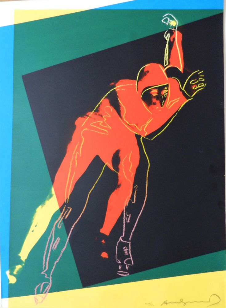 Сериграфия Warhol - Speed Skater