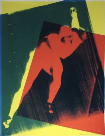 Сериграфия Warhol - Speed Skater 3 (from Art and Sports Portfolio)