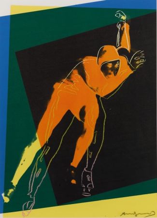 Сериграфия Warhol - Speed Skater (FS II.303)
