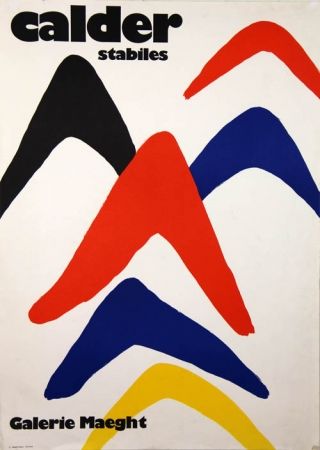 Литография Calder - Stabiles