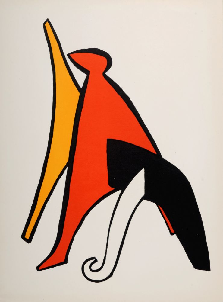 Литография Calder - Stabiles, 1963
