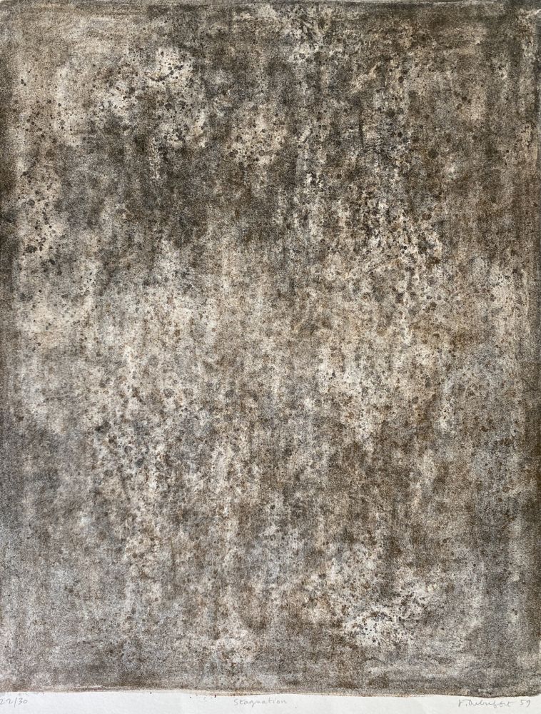 Литография Dubuffet - Stagnation