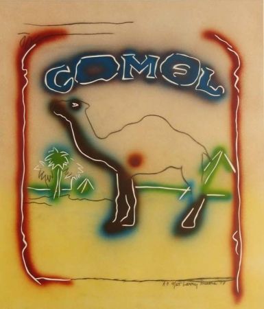 Литография Rivers - Stencil Camel