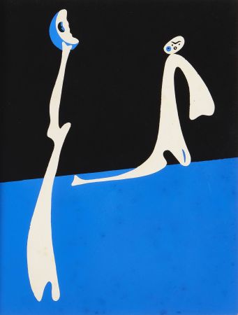 Трафарет Miró - Stencil for Cahiers d’art. 1-4. 9e année 1934. 