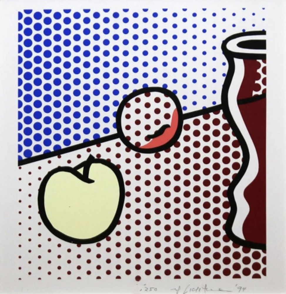 Многоэкземплярное Произведение Lichtenstein - Still Life with Red Jar