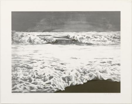 Литография Gornick - Storm sea