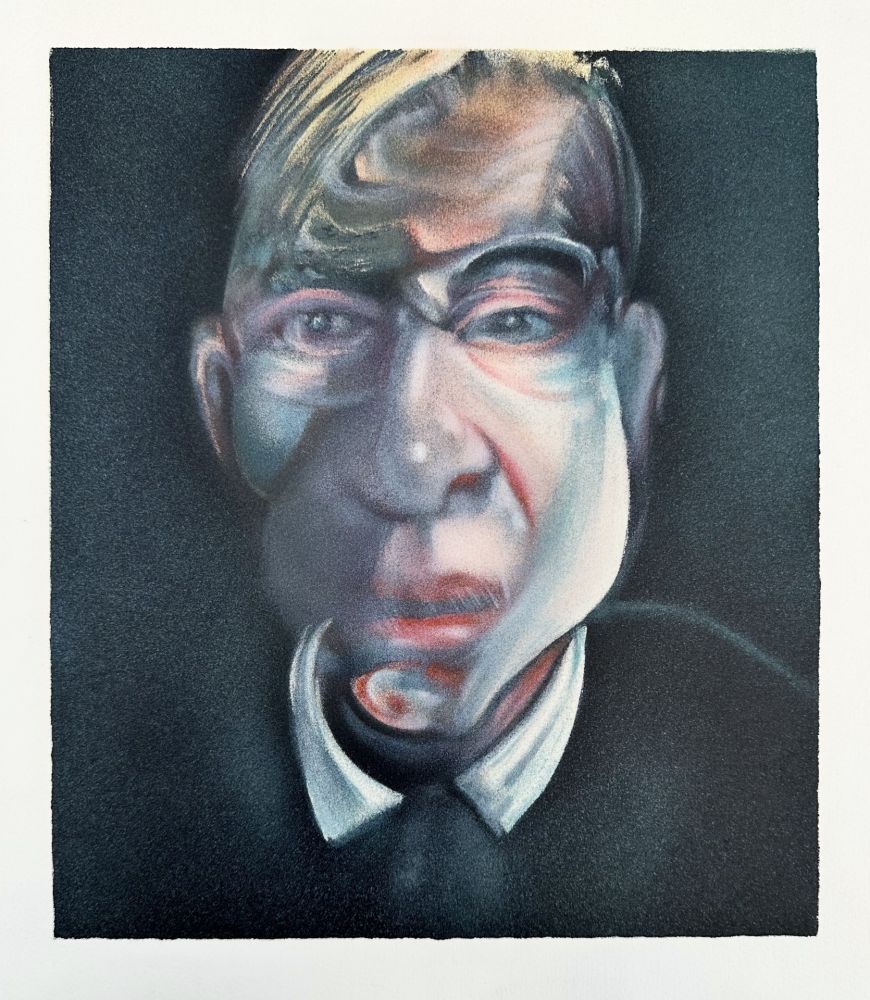 Литография Bacon - Studies for a Self-portrait, centre panel