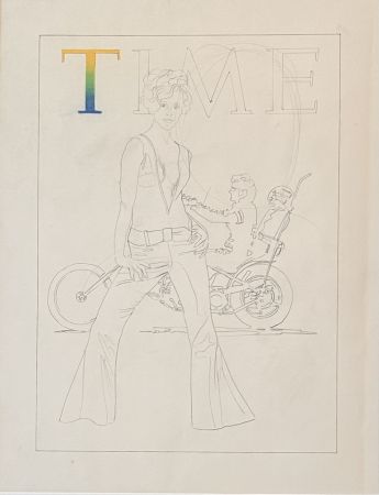 Многоэкземплярное Произведение Ramos - Study for Fonda: Sketch #1 (TIME)
