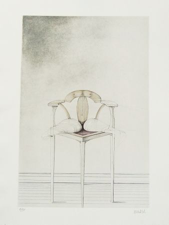 Офорт Wunderlich - Stuhl-Metamorphose