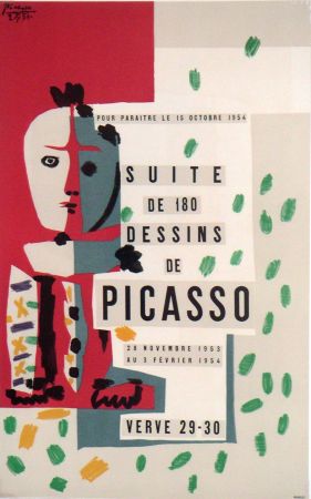 Литография Picasso - Suite de 180 Dessins de Picasso