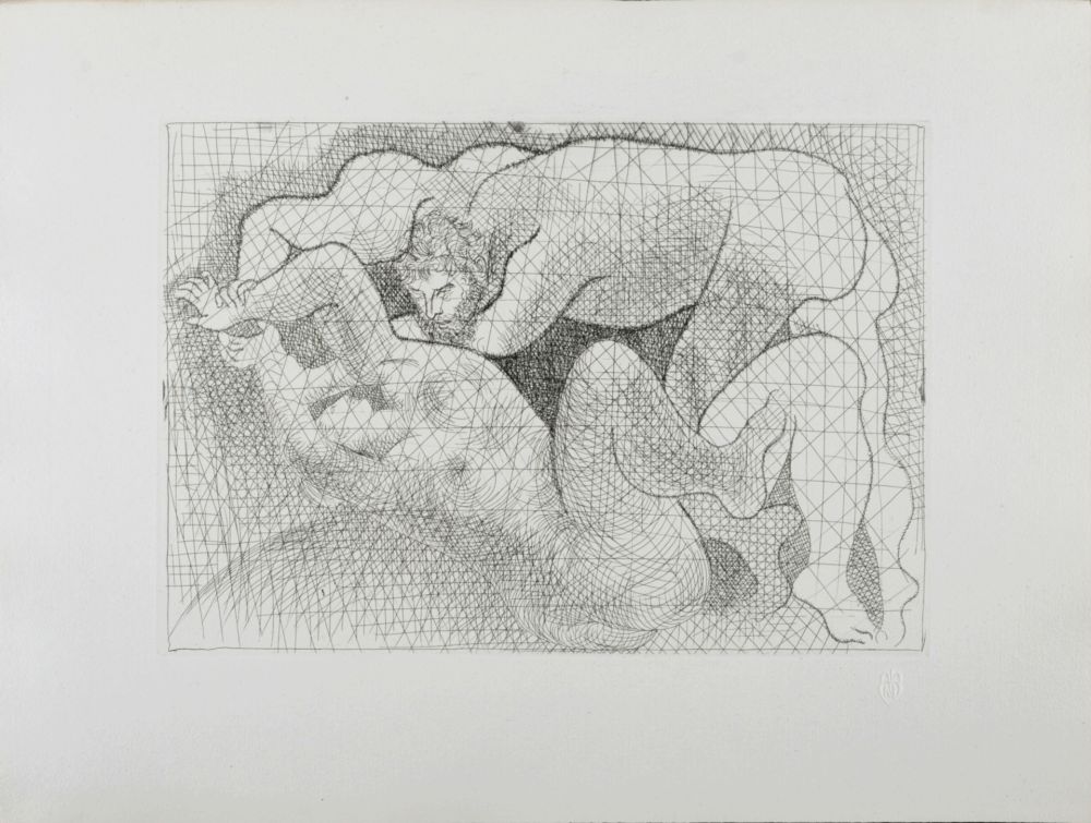Офорт Picasso - Suite Vollard : Le Viol, 1931