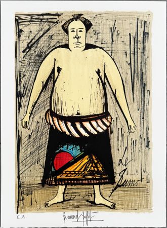 Литография Buffet - Sumo