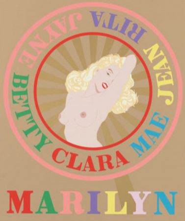 Сериграфия Indiana - Sunburst Marilyn