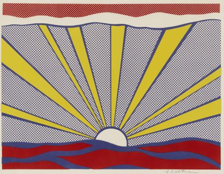 Литография Lichtenstein - Sunrise