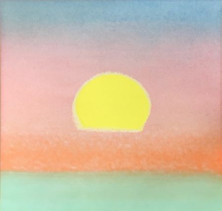 Сериграфия Warhol - Sunset (FS II.85) (Unique)