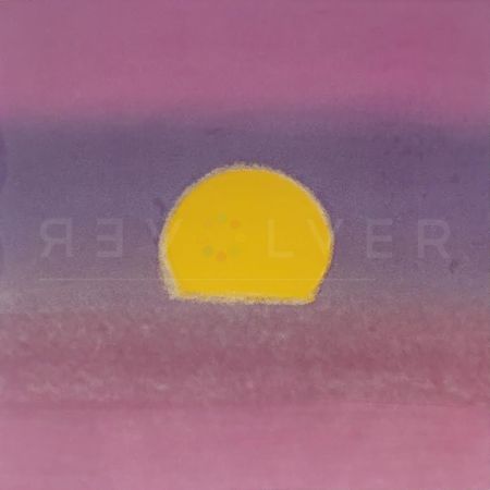 Сериграфия Warhol - Sunset (Purple/Yellow/Pink)