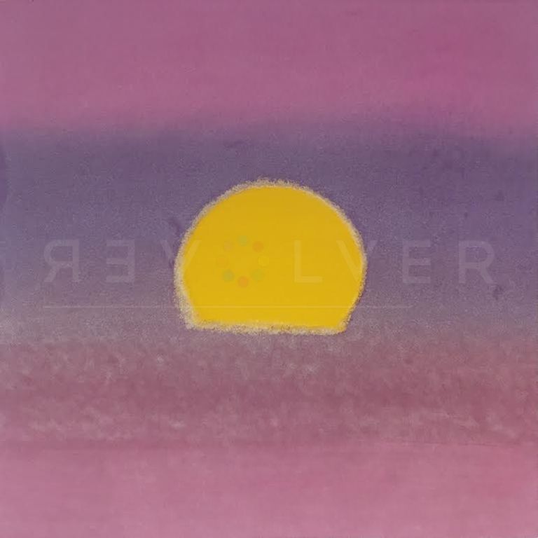 Сериграфия Warhol - Sunset (Unique) (Purple/ Pink)