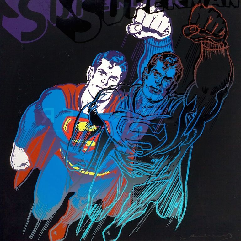 Сериграфия Warhol - Superman (FS II.260)
